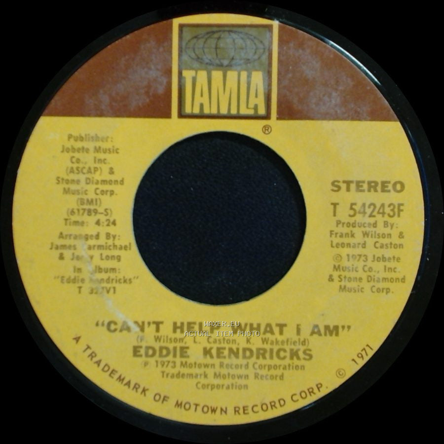 Eddie Kendricks - Can't Help What I Am / "Boogie Down" side A