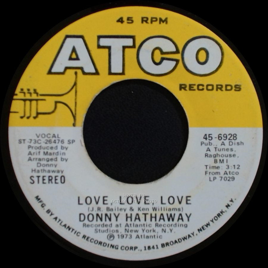 Donny Hathaway - Love, Love, Love / Someday We'll All Be Free side A