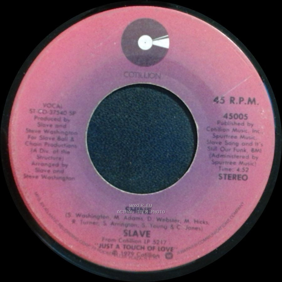 Slave - Just A Touch Of Love / Shine side B