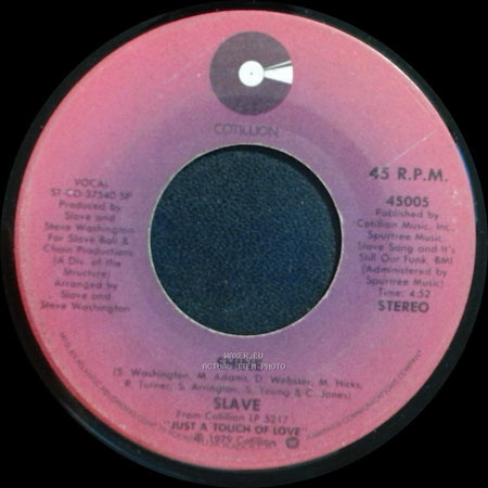 Slave - Just A Touch Of Love / Shine side B
