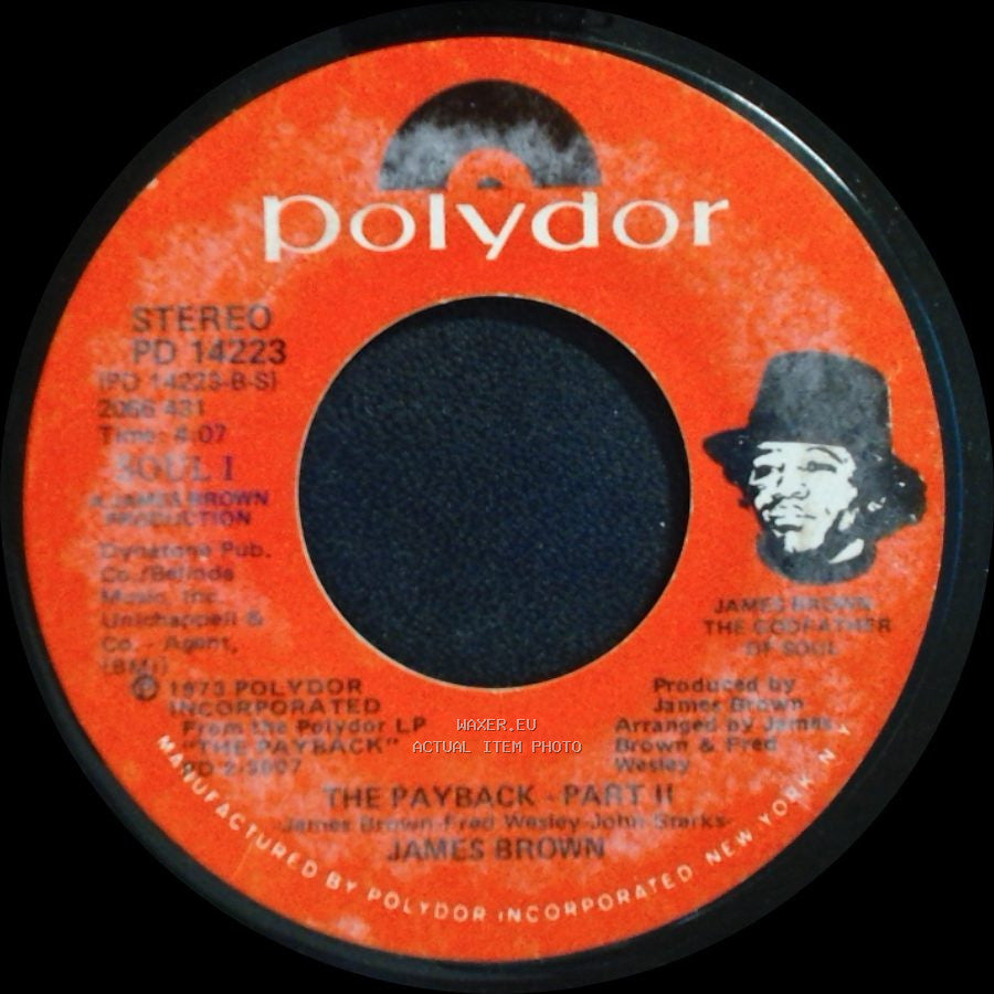 James Brown - The Payback - Part Ii / The Payback - Part I side A