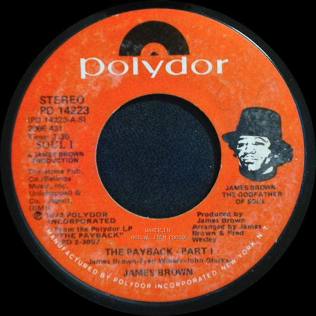 James Brown - The Payback - Part Ii / The Payback - Part I side B