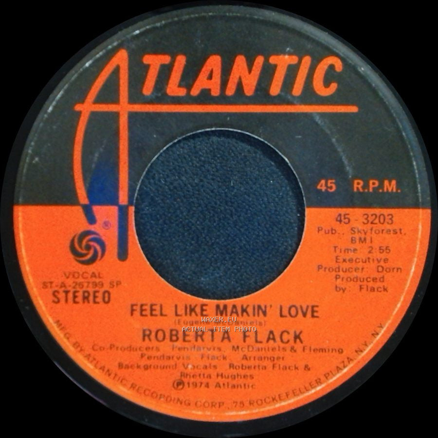 Roberta Flack - Feel Like Makin' Love / When You Smile side A