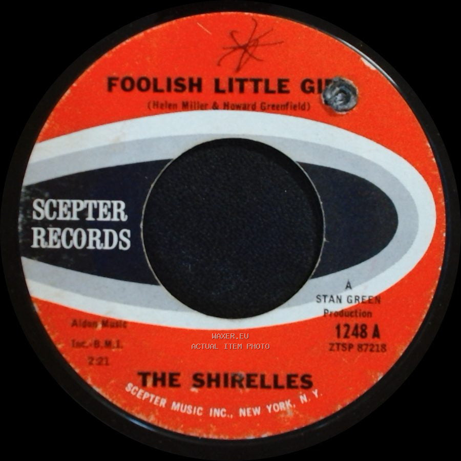 The Shirelles - Foolish Little Girl / Not For All The Money In The World side A