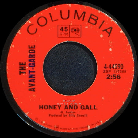 The Avant-Garde - Naturally Stoned / Honey And Gall side B