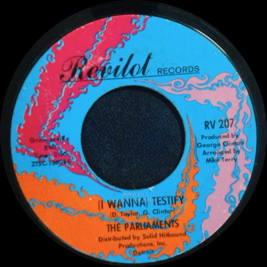 The Parliaments - I Can Feel The Ice Melting / (I Wanna) Testify side B