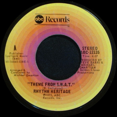 Rhythm Heritage - Theme From S.W.A.T. / I Wouldn't Treat A Dog (The Way You Treated Me) side A