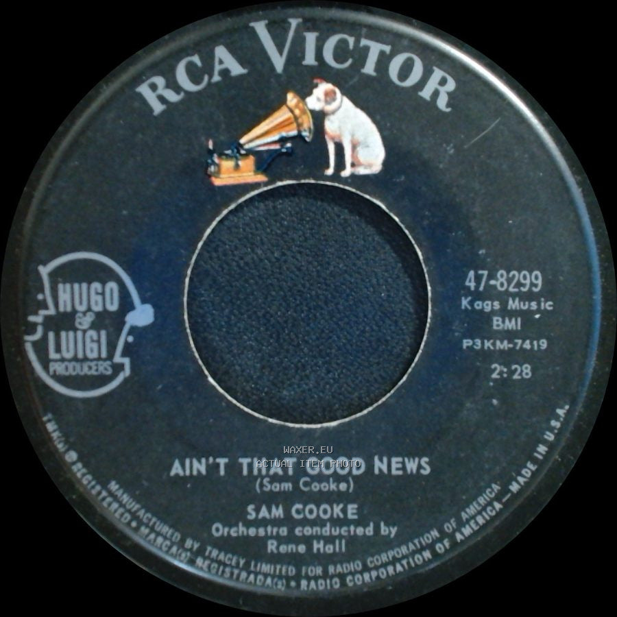 Sam Cooke - Ain't That Good News / Basin Street Blues side A