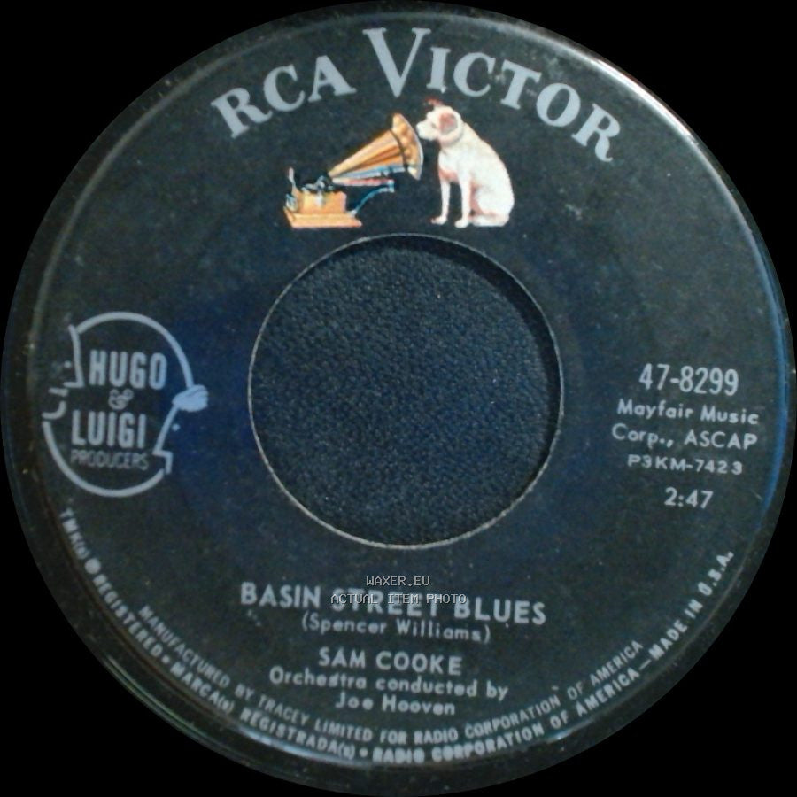 Sam Cooke - Ain't That Good News / Basin Street Blues side B
