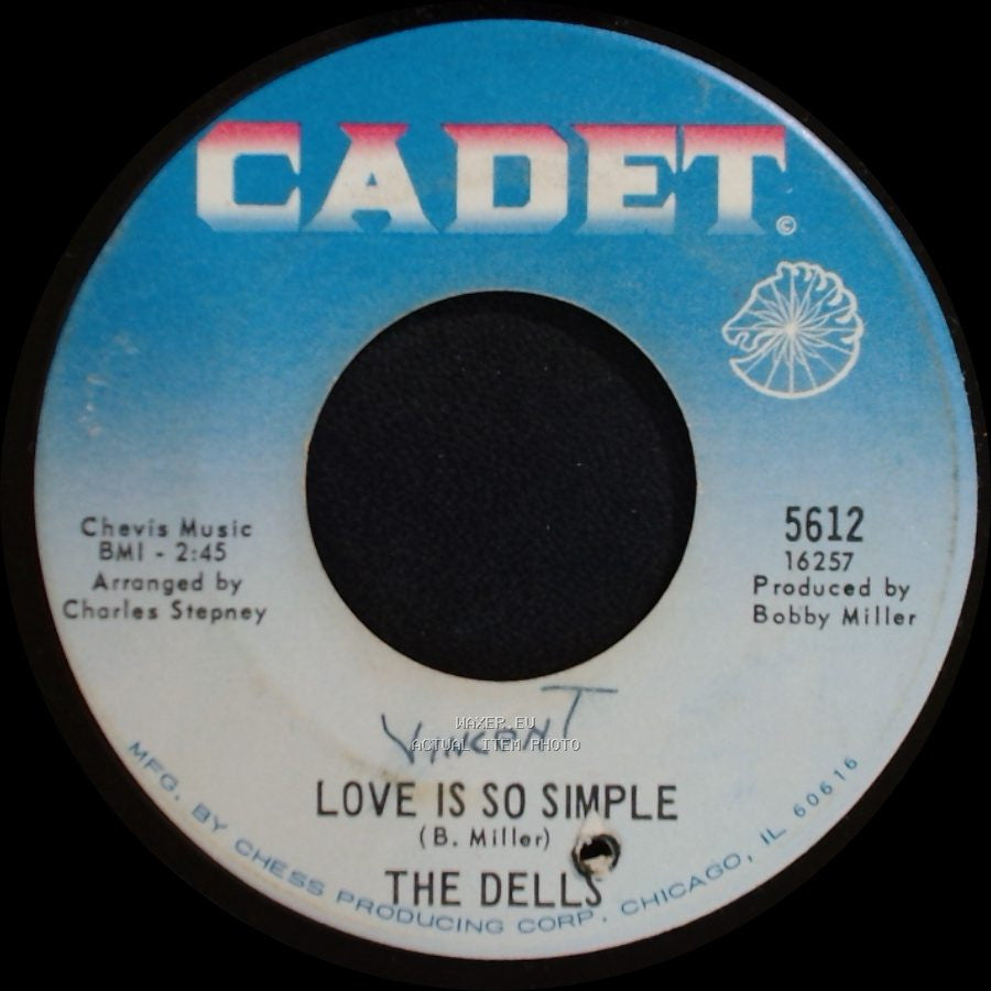The Dells - Love Is So Simple / Stay In My Corner side A