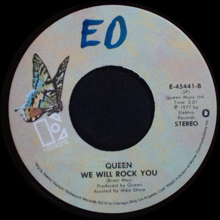 Queen - We Are The Champions / We Will Rock You side B