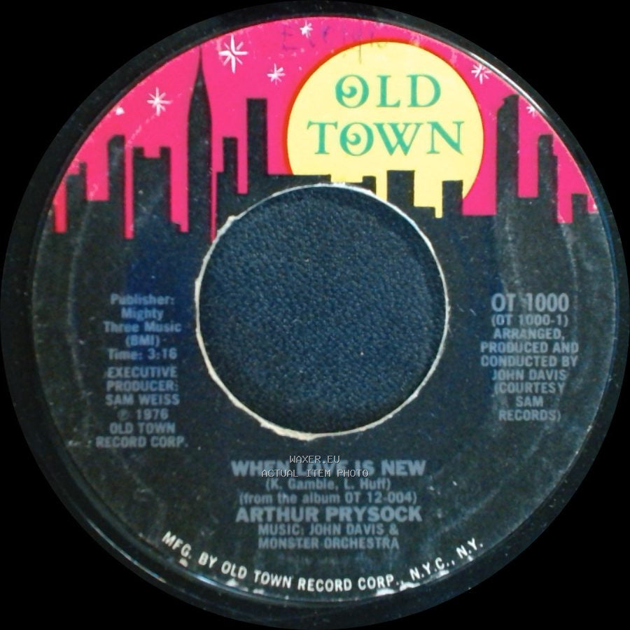 Arthur Prysock - All I Need Is You Tonight / When Love Is New side B