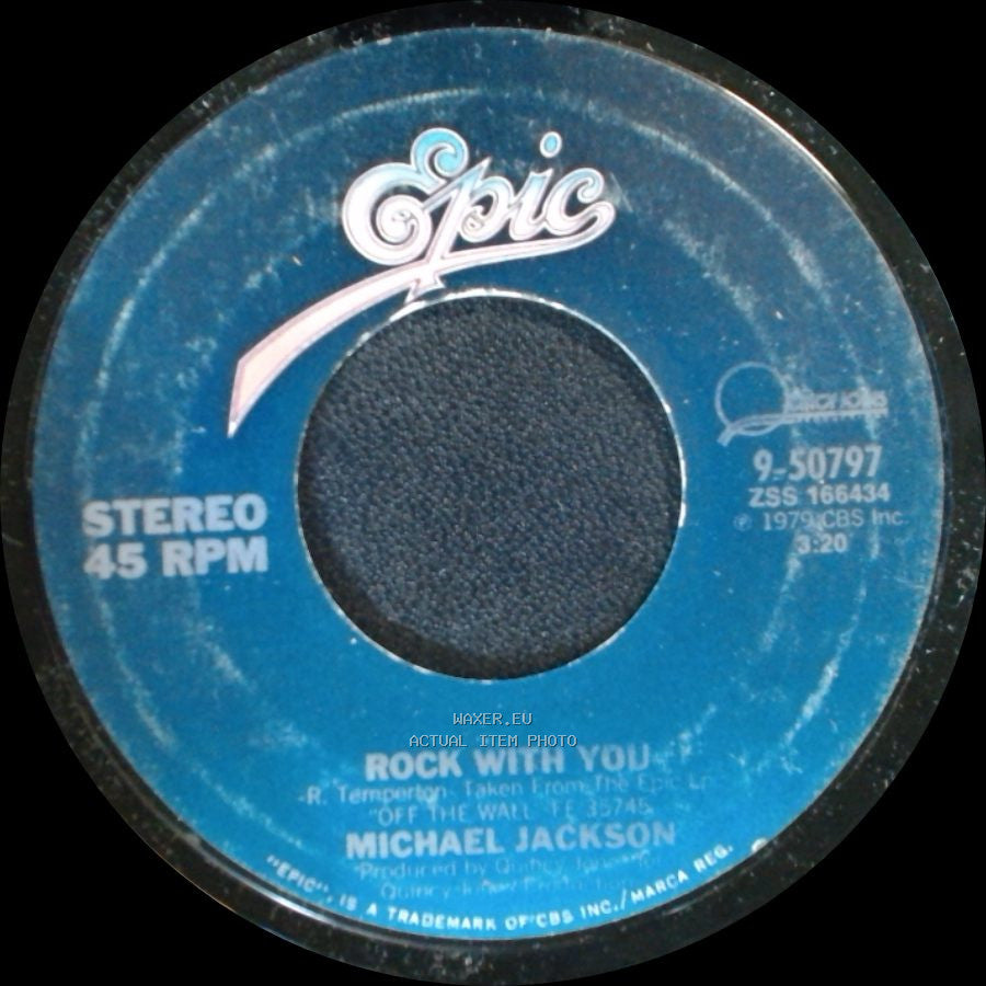Michael Jackson - Rock With You / Working Day And Night side A