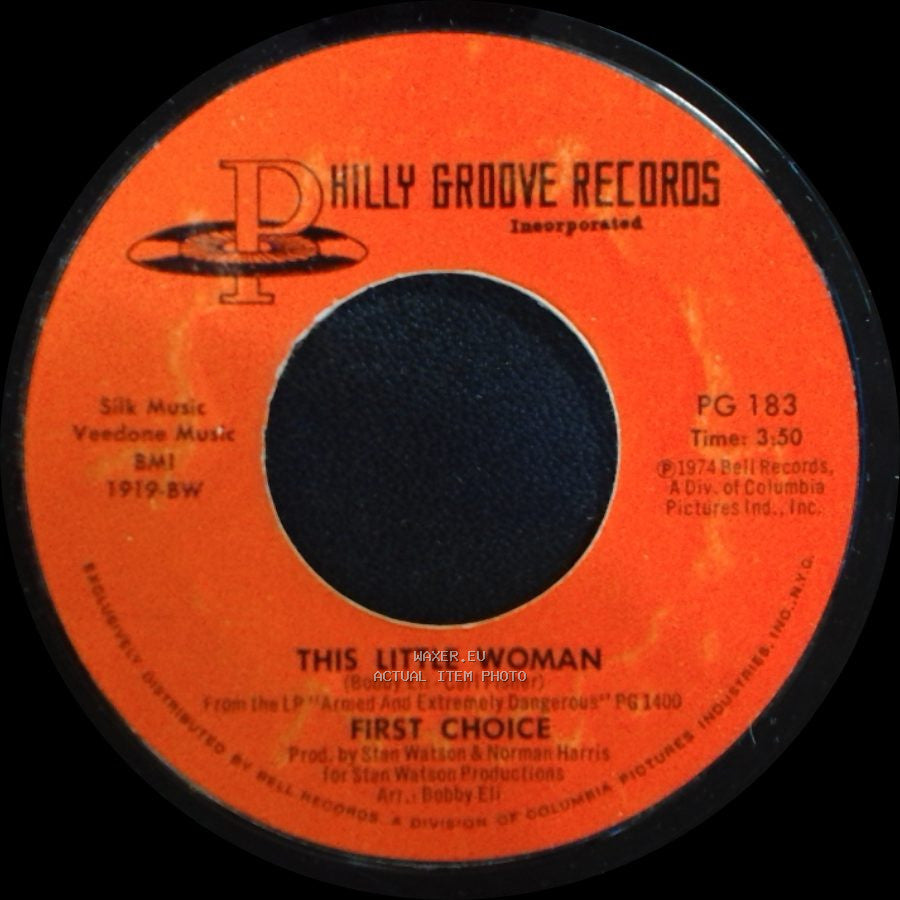 First Choice - This Little Woman / Newsy Neighbors side A