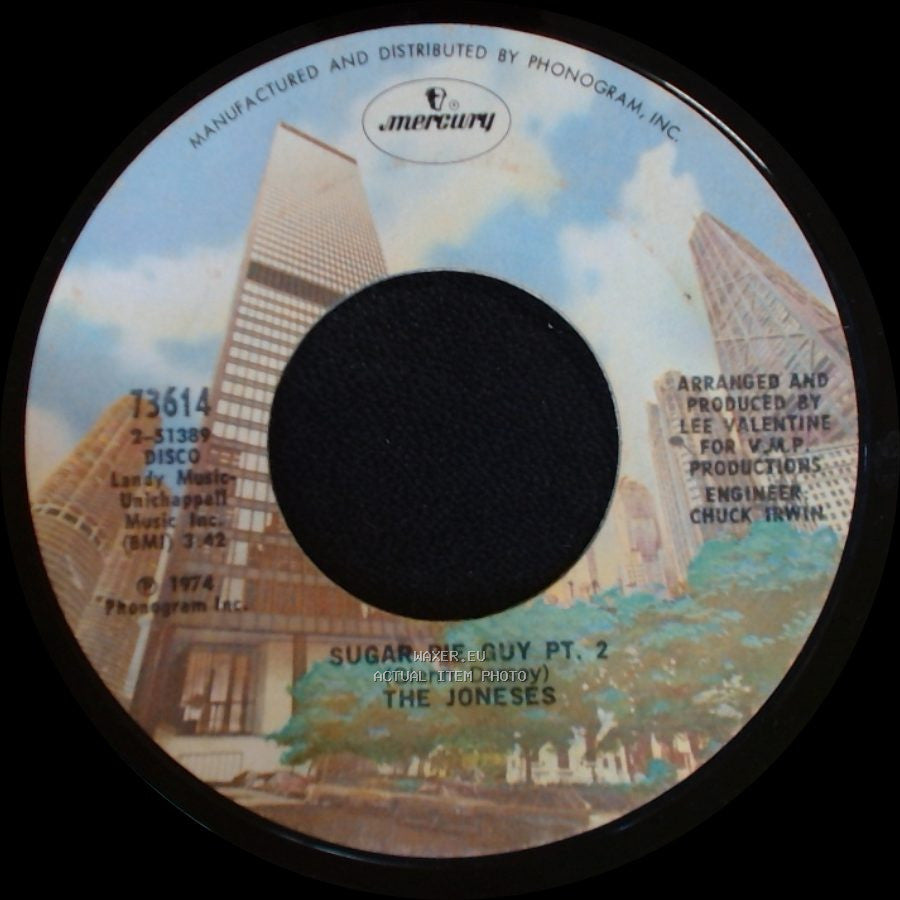 The Joneses - Sugar Pie Guy Pt. 1 / Sugar Pie Guy Pt. 2 side B
