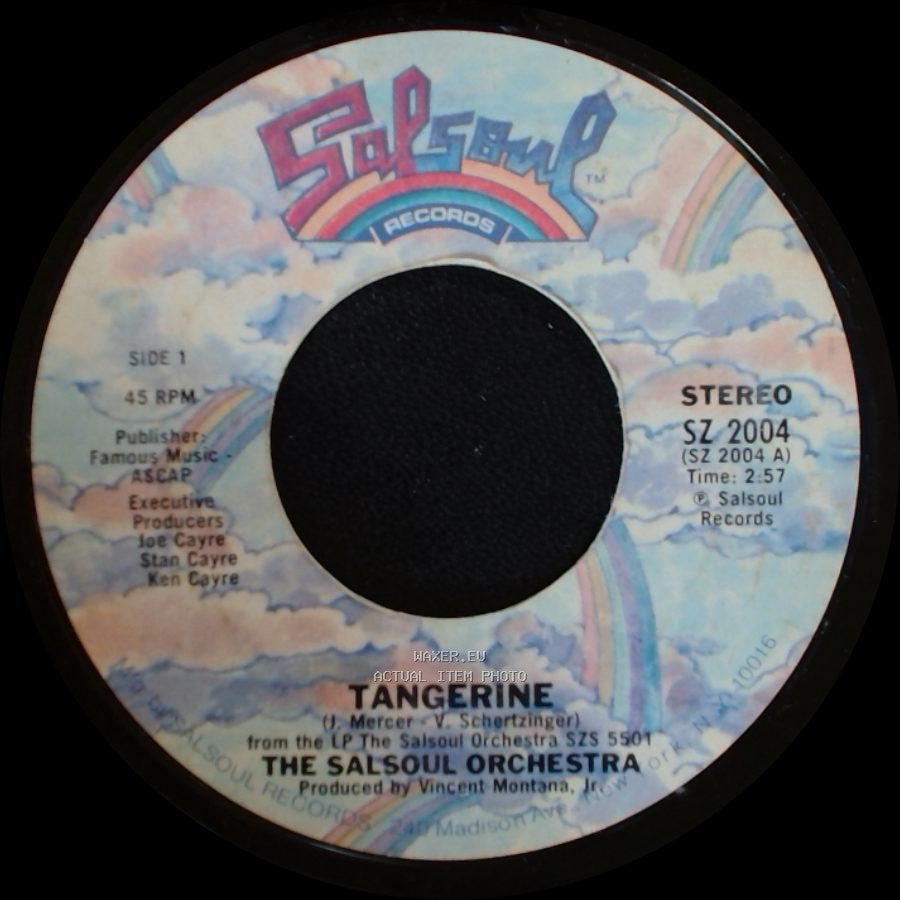 The Salsoul Orchestra - Tangerine / Salsoul Hustle side A