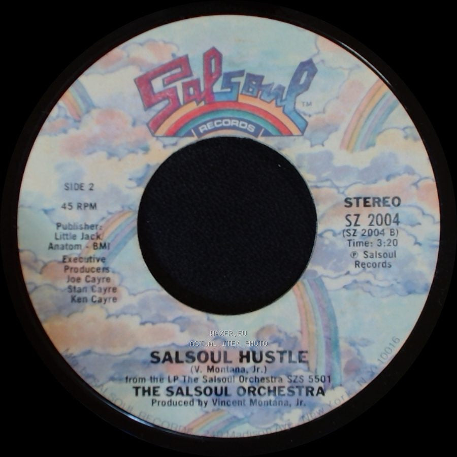 The Salsoul Orchestra - Tangerine / Salsoul Hustle side B