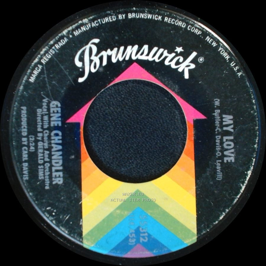 Gene Chandler - The Girl Don’t Care / My Love side B