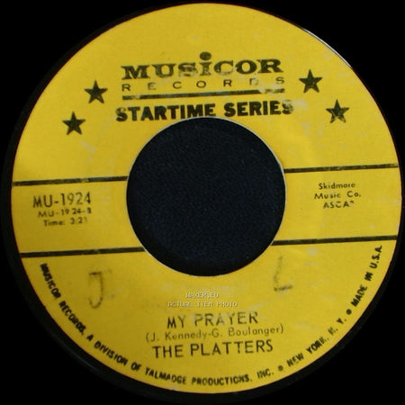The Platters - I Love You 1000 Times / My Prayer side B