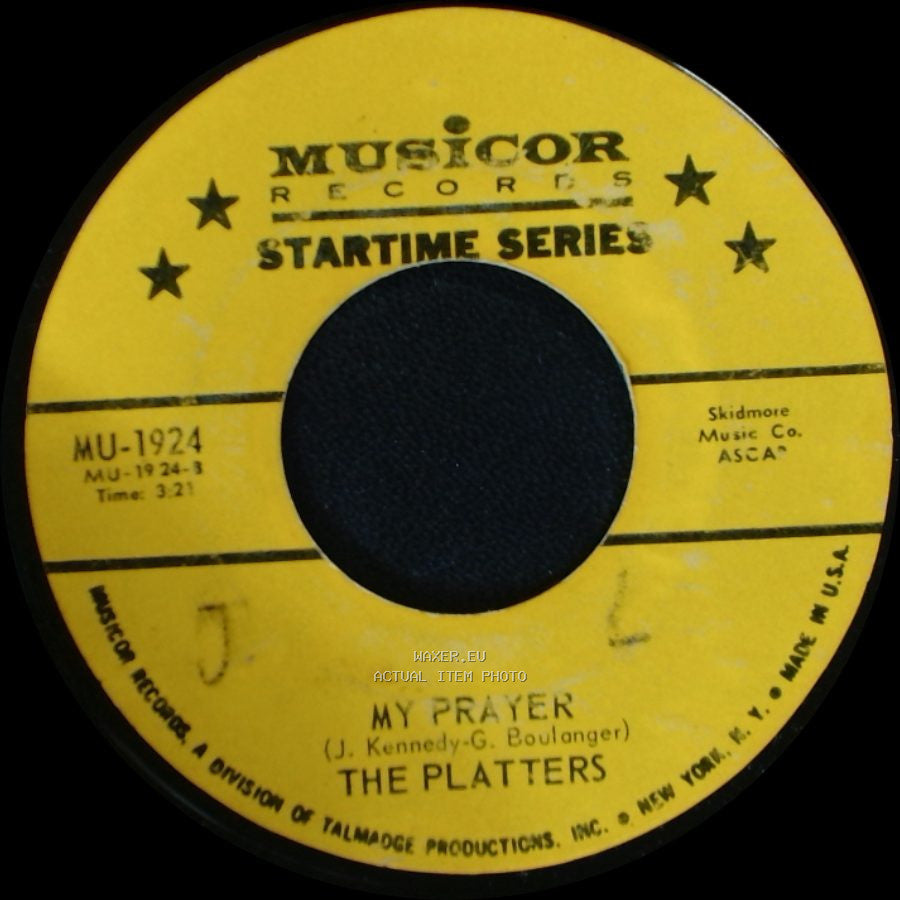 The Platters - I Love You 1000 Times / My Prayer side B