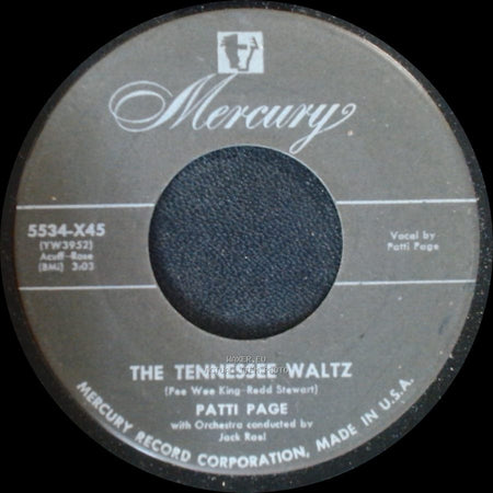 Patti Page - The Tennessee Waltz / Long Long Ago side A