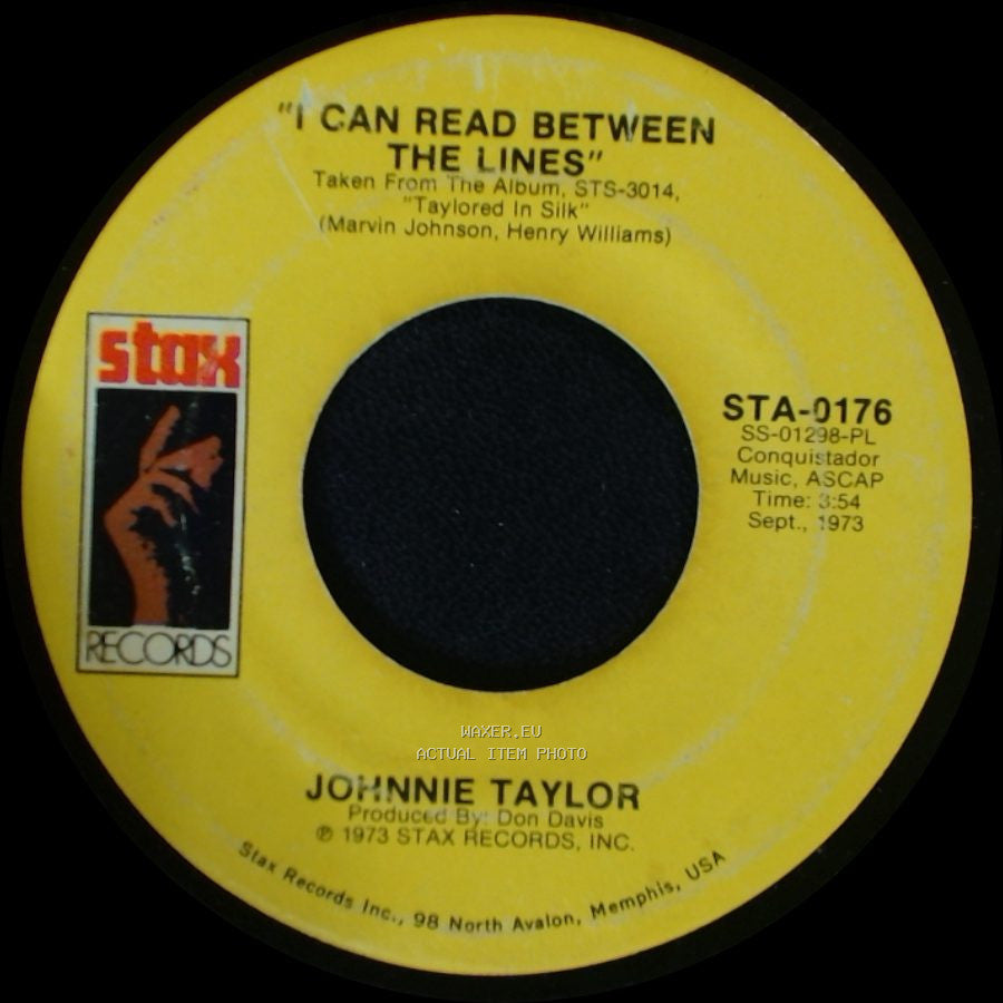 Johnnie Taylor - Cheaper To Keep Her / I Can Read Between The Lines side B