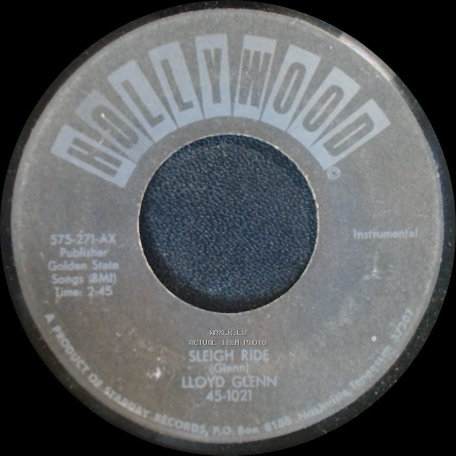 Lloyd Glenn / Charles Brown - Sleigh Ride / Merry Christmas Baby side A