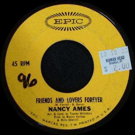 Nancy Ames - I've Got A Lot Of Love (Left In Me) / Friends And Lovers Forever side B
