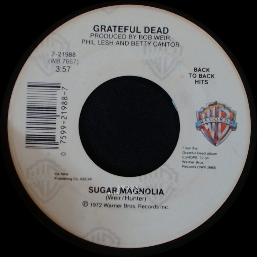 Grateful Dead - Sugar Magnolia / Truckin' side A