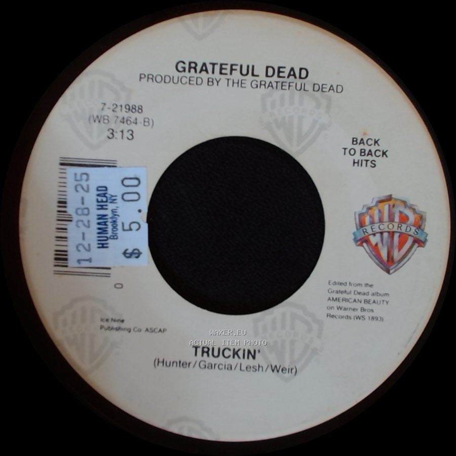 Grateful Dead - Sugar Magnolia / Truckin' side B