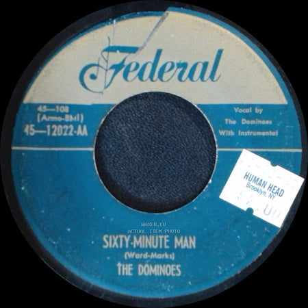 The Dominoes - Sixty-Minute Man / I Can't Escape From You side A