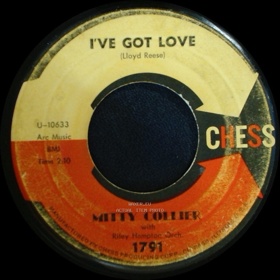 Metty Collier / Mitty Collier - I Got To Get Away From It All / I've Got Love side B
