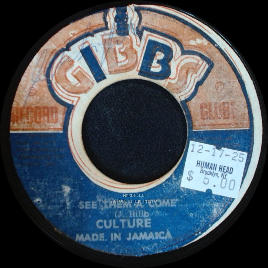 Culture - See Them A Come / Version side A