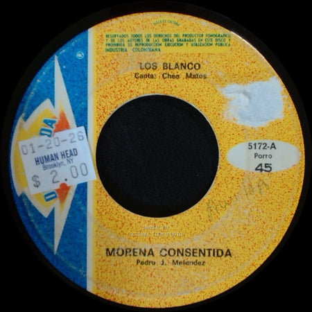 Los Blanco - Mopena Consentida / Mi Consuelo side A