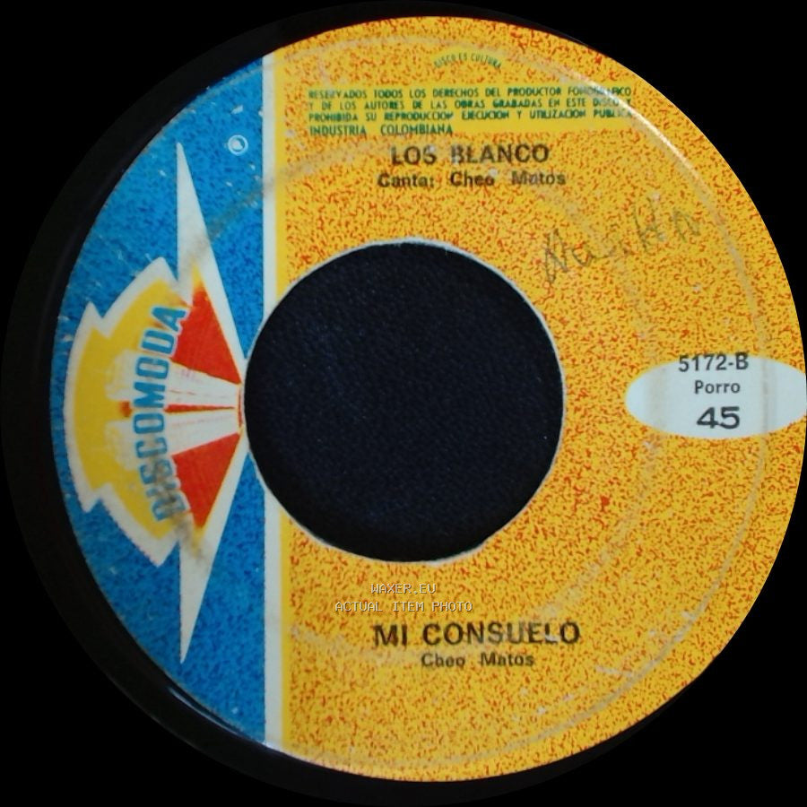 Los Blanco - Mopena Consentida / Mi Consuelo side B