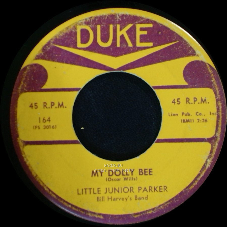 Little Junior Parker - My Dolly Bee / Next Time You See Me side A