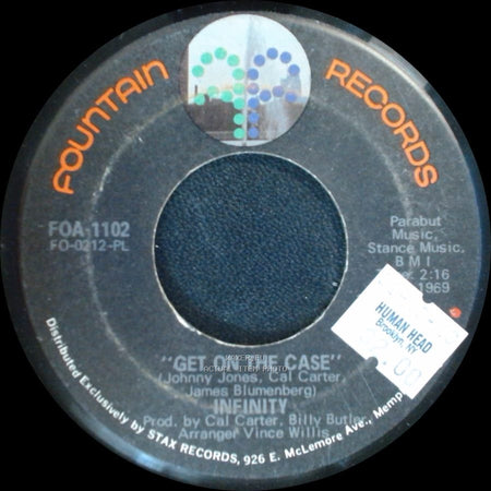 Infinity - Get On The Case / Keep It To Yourself side A