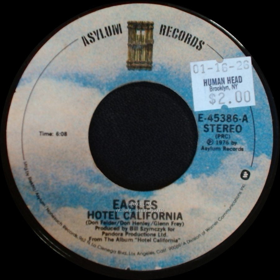 Eagles - Hotel California / Pretty Maids All In A Row side A