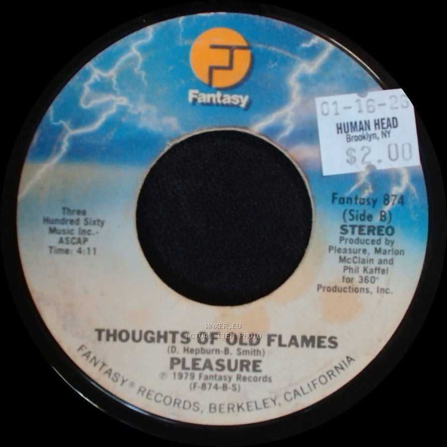 Pleasure - Glide / Thoughts Of Old Flames side B
