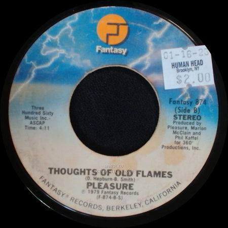 Pleasure - Glide / Thoughts Of Old Flames side B