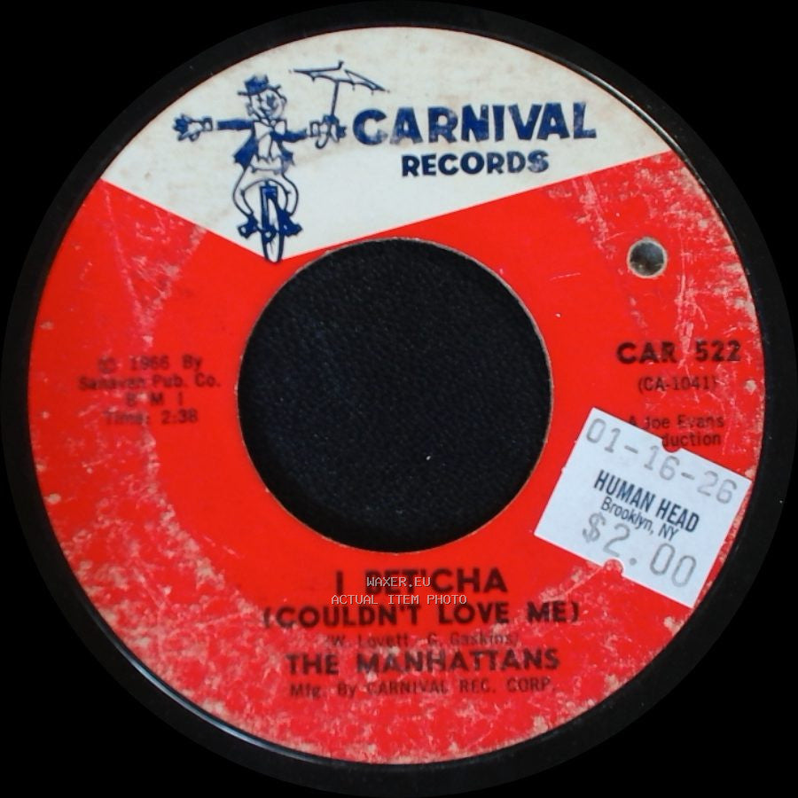 The Manhattans - I Bet'cha (Couldn't Love Me) / Sweet Little Girl side A