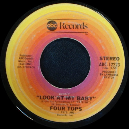 Four Tops - Catfish / Look At My Baby side B
