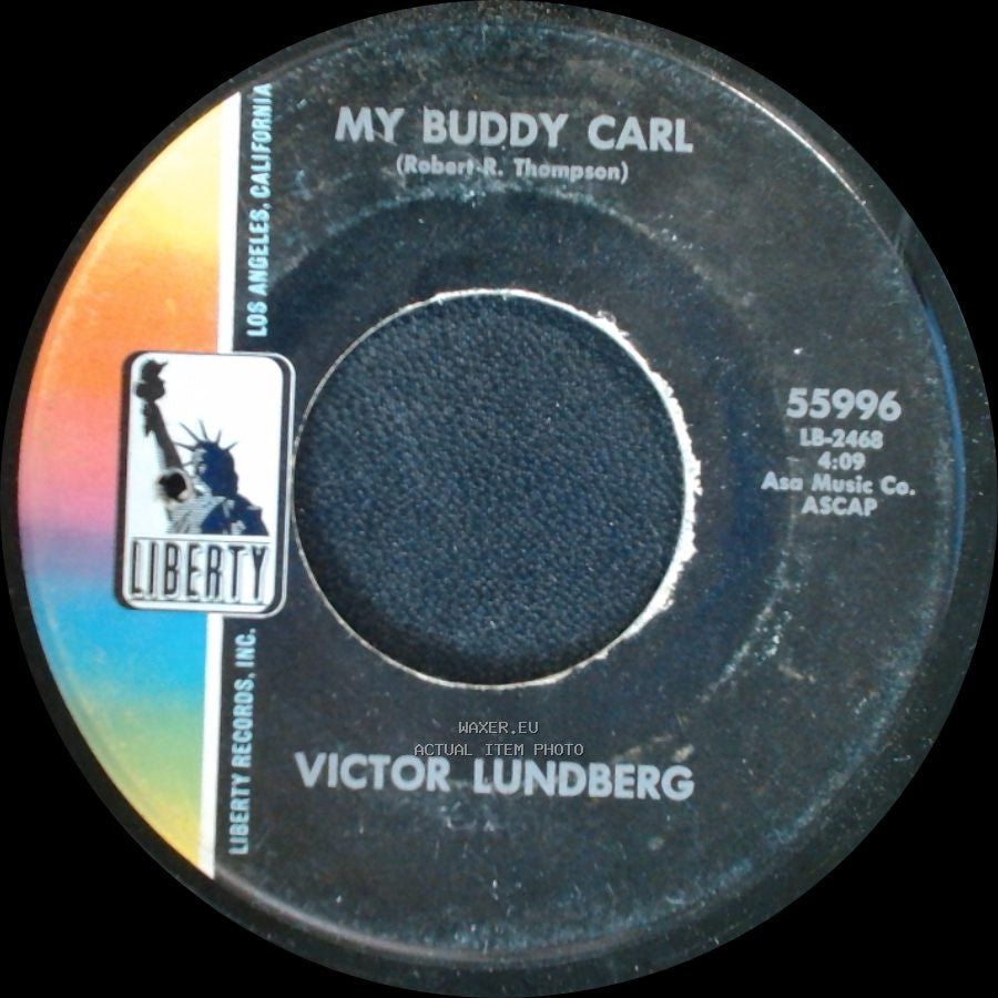Victor Lundberg - My Buddy Carl / An Open Letter To My Teenage Son side A