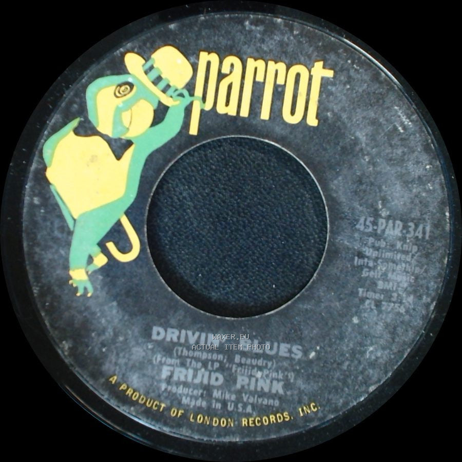 Frijid Pink - Drivin' Blues / House Of The Rising Sun side A