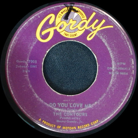 The Contours - Do You Love Me / Move Mr. Man side A