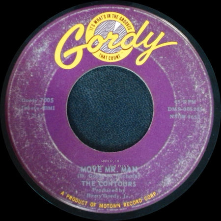 The Contours - Do You Love Me / Move Mr. Man side B