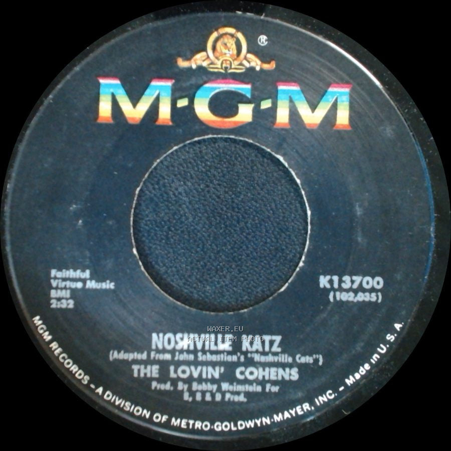 The Lovin' Cohens - Noshville Katz / Shoily Klein side A