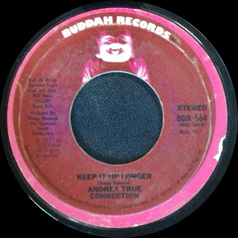 Andrea True Connection - Keep It Up Longer / N.Y., You Got Me Dancing side A