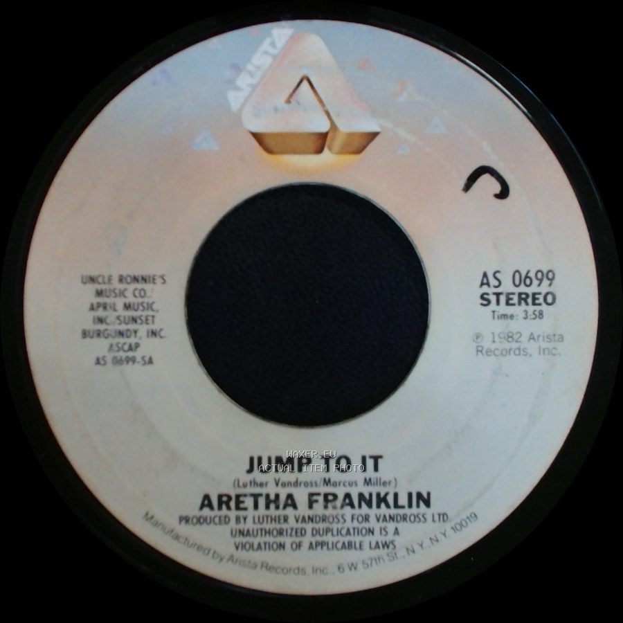 Aretha Franklin - Just My Daydream / Jump To It side B