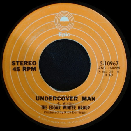 The Edgar Winter Group - Frankenstein / Undercover Man side B